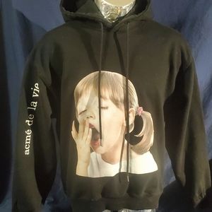 Acme de la vie "yawning girl" hoodie like new